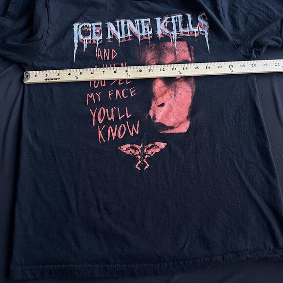 Ice Nine Kills The Crow Shirt Mens Large Black Horror Band Tee Movie Graphic - Picture 5 of 6